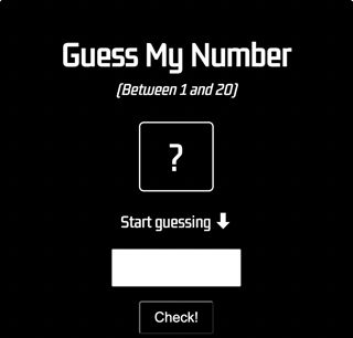 guess my number project